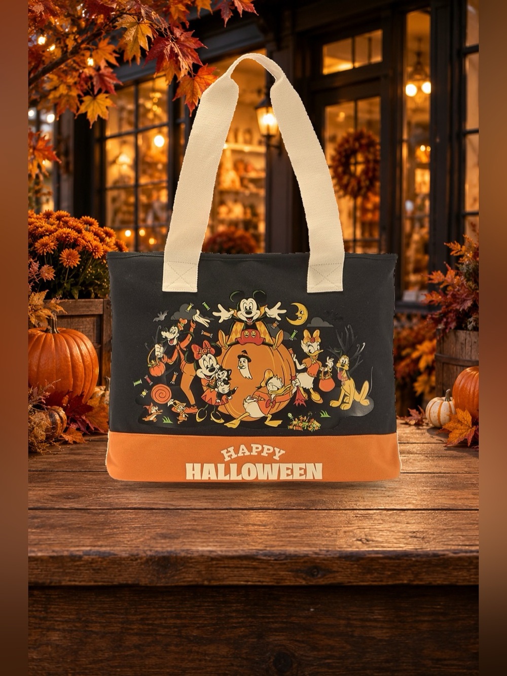 Mickey Mouse and Friends Halloween Tote Bag